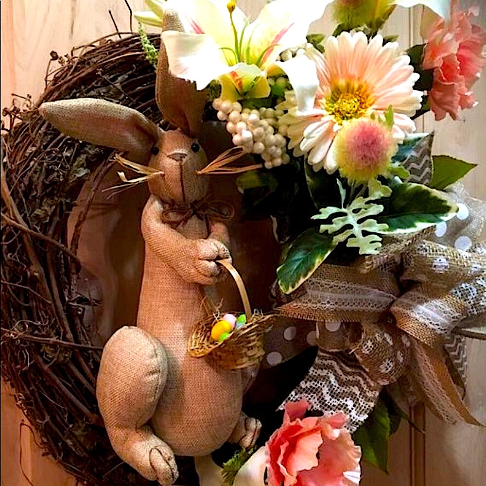 Preorder Handmade Custom Spring Door Wreath